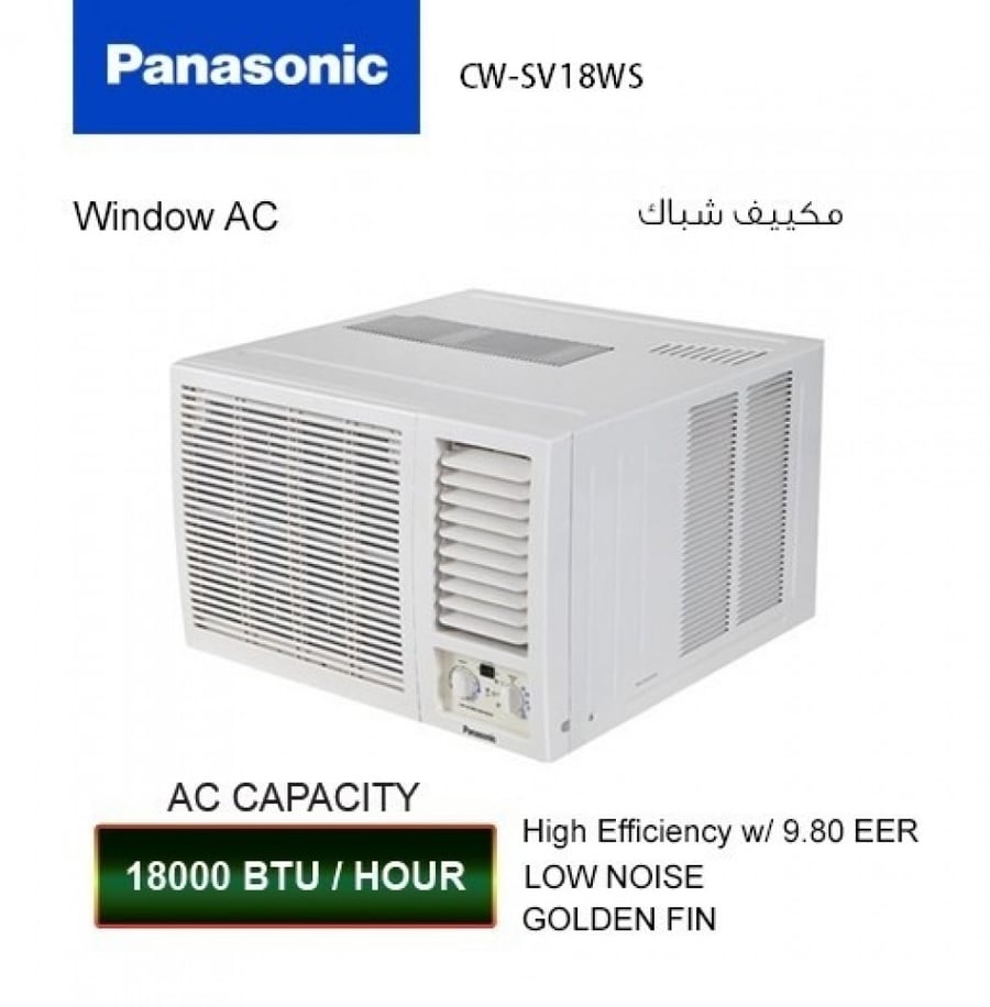 مكيف شباك- باناسونك CW SV18WS