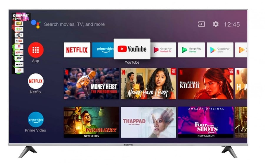 جيباس تلفزيون 43 بوصة فائق الوضوح ذكي Smart HD