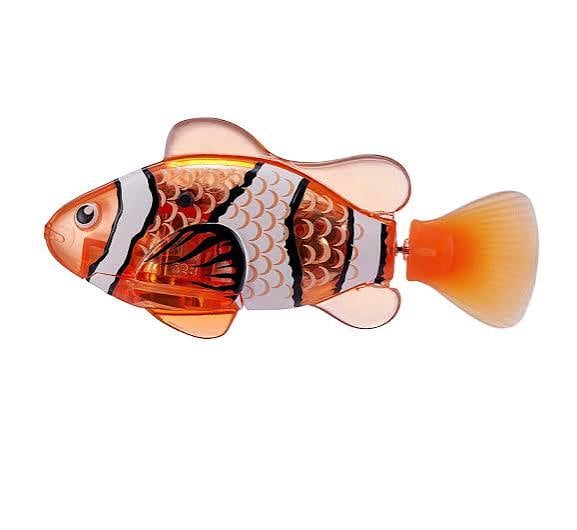 سمكة روبوتية ذاتية التحكم من نوع RoboFish في الماءاللون عشوائي