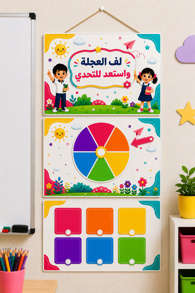لف العجلة واستعد للتحدي