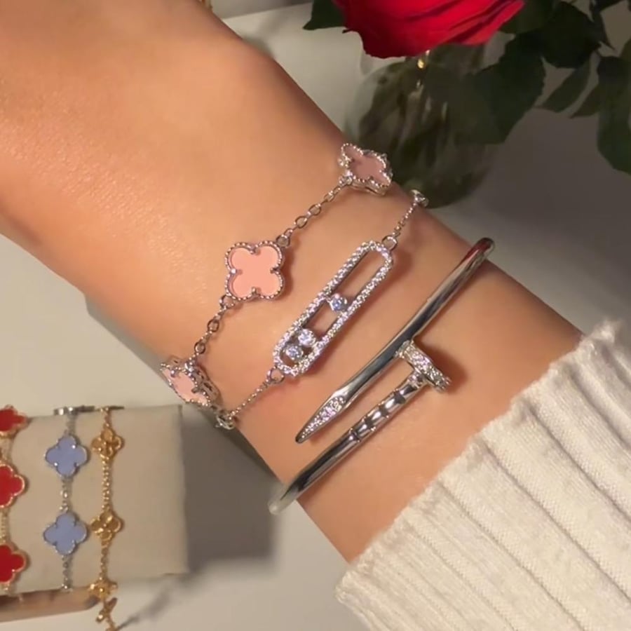 A set of bracelets and a ring