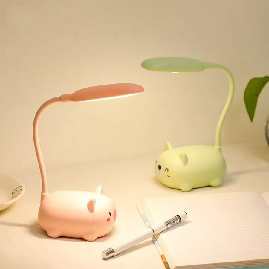 أباجورة ديكور قابلة لإعادة الشحن، إضاءة LED ، تصميم لطيف