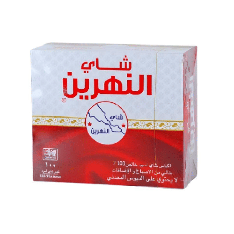 شاي النهرين أسود سيلاني فاخر 100كيس