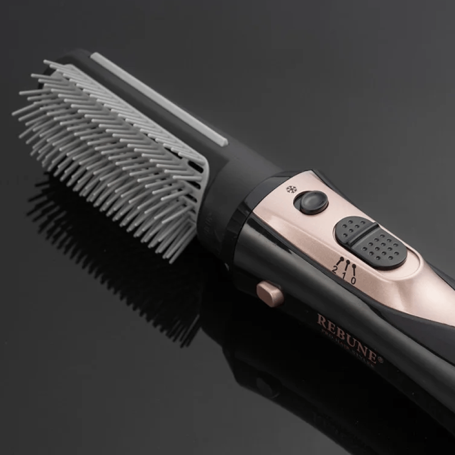 استشوار شعر ريبون بتقنية الايونات ، فرشتين 1200 واط RE-2078-2