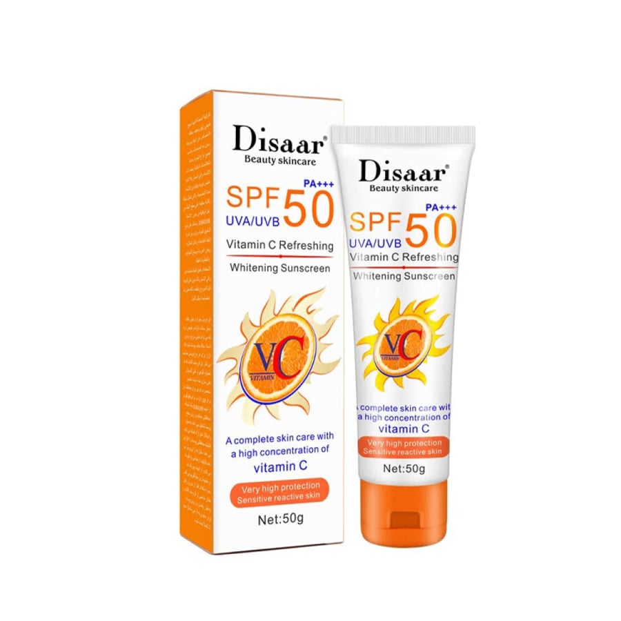 ديسار كريم واقي شمس مع فيتامين سي بعامل حماية (SPF 50) - 50 جم