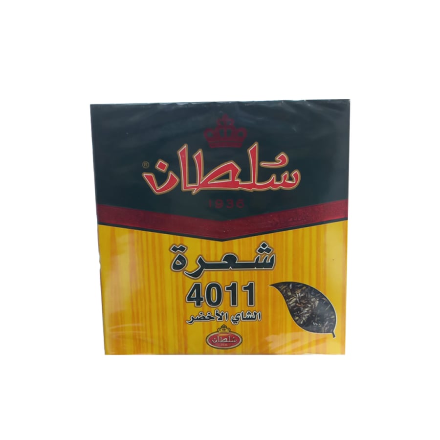شاي سلطان شعرة 4011 الشاي الأخضر 200جرم