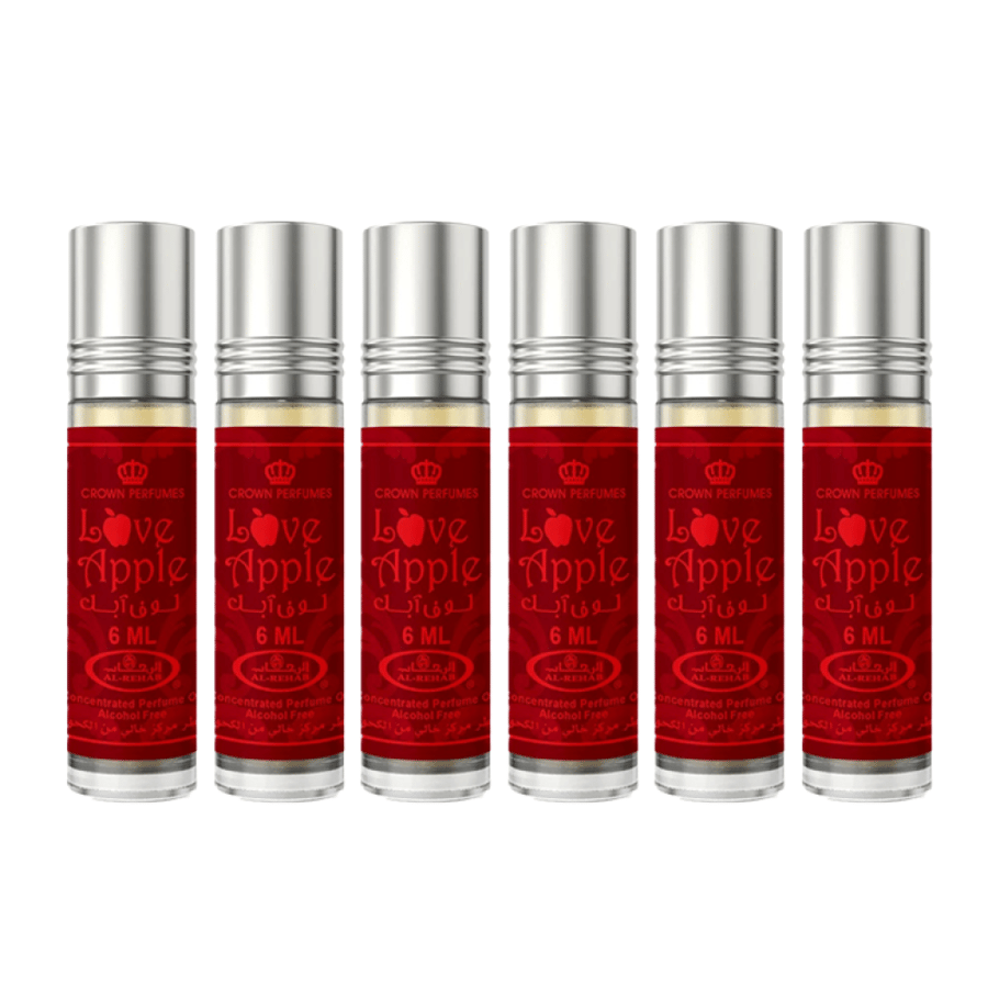 عطر أحب التفاح LOVE Apple من الرحاب 6 حبات 6 مل
