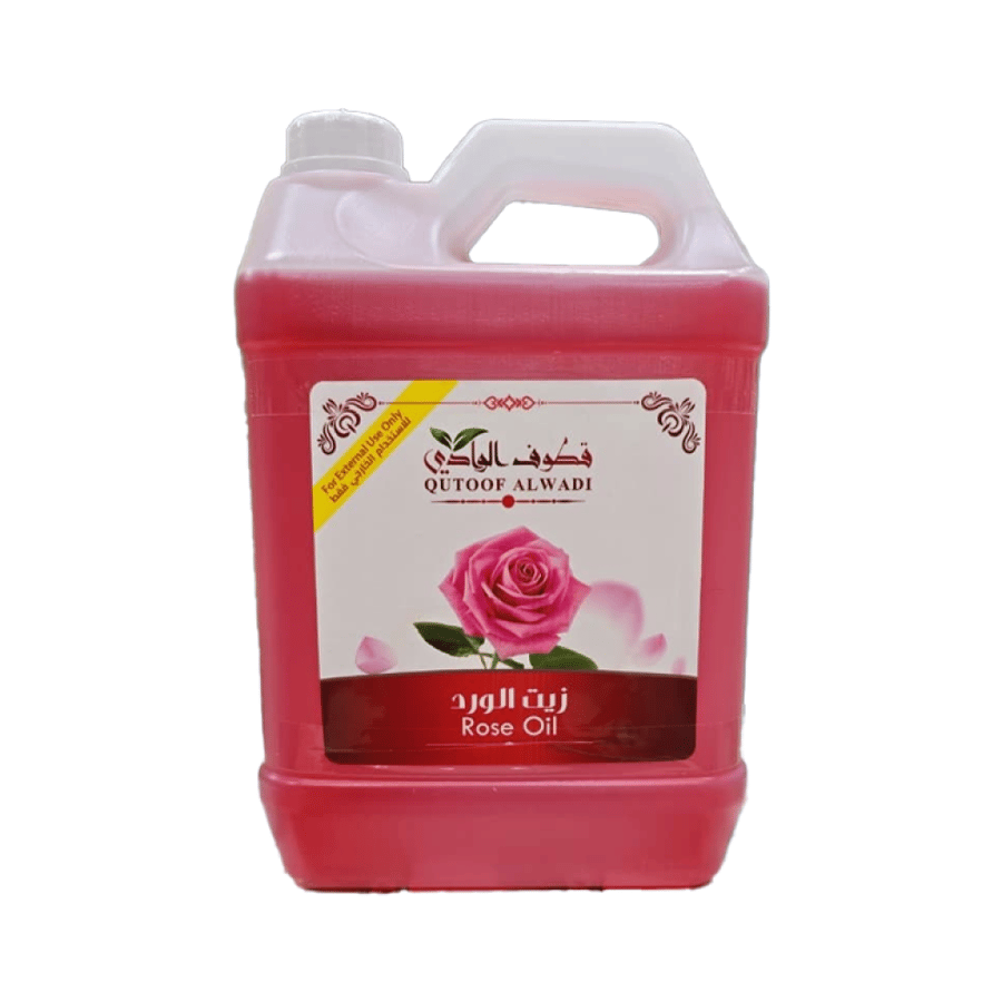 زيت الورد من قطوف الوادي 5لتر