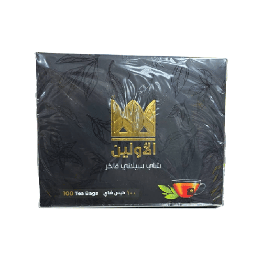 شاي الأولين سيلاني فاخر 100كيس شاي