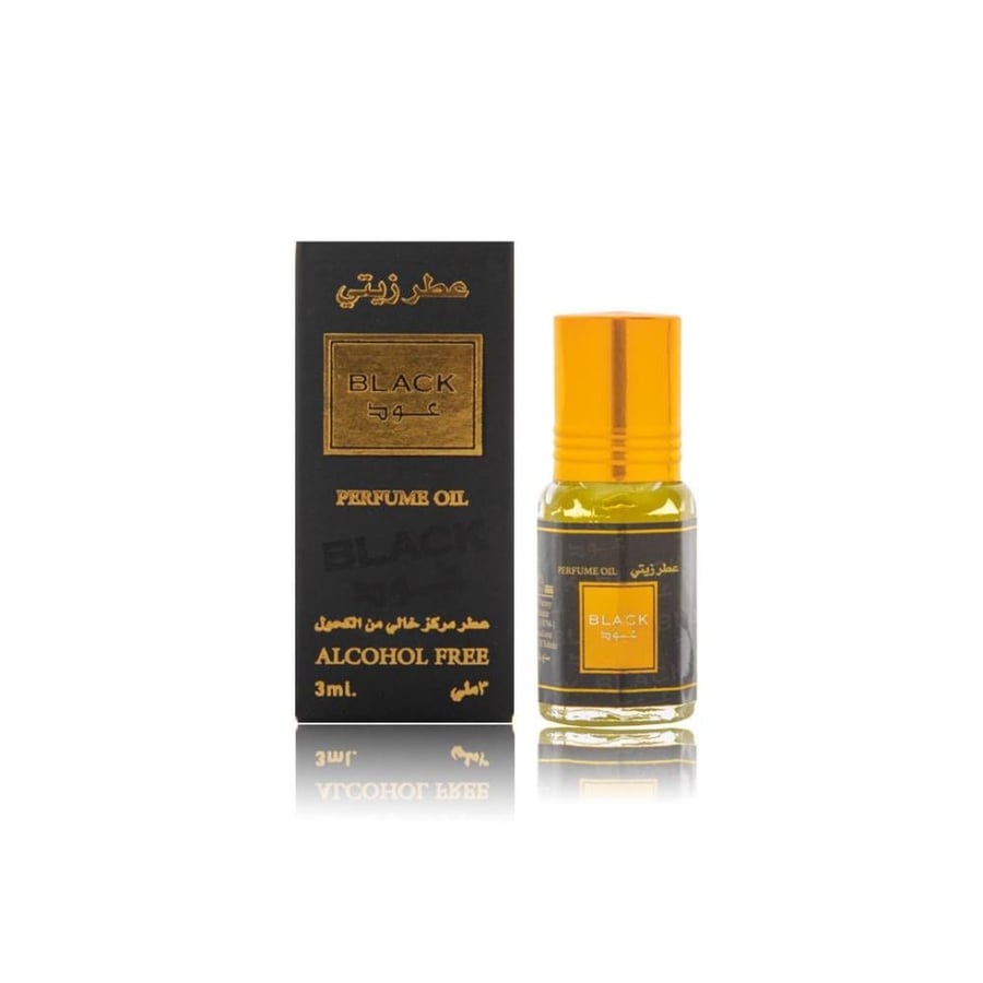 عطر بلاك عود زيتي من بانافع للعود 12×3مل