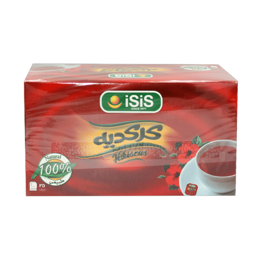 شاي كركدى من ايزيس 25ظرف