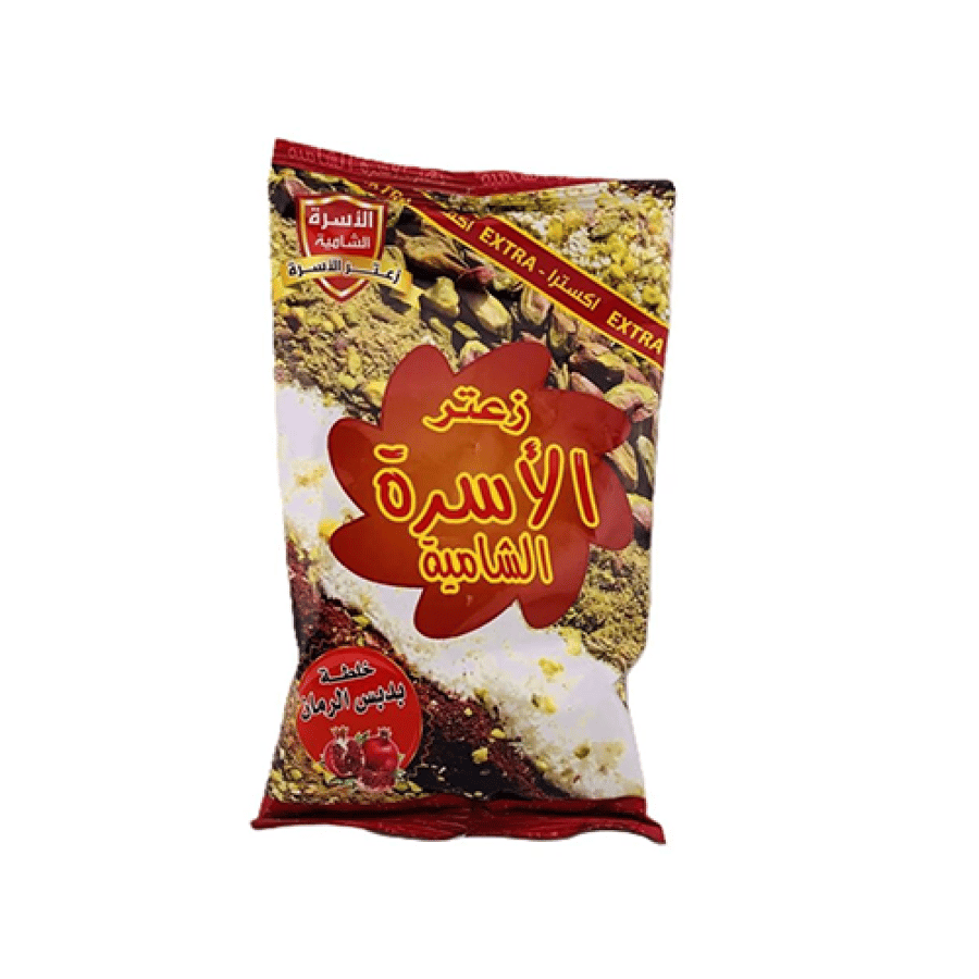 زعتر الأسرة الشامية بخلطة دبس الرمان 400 جرام