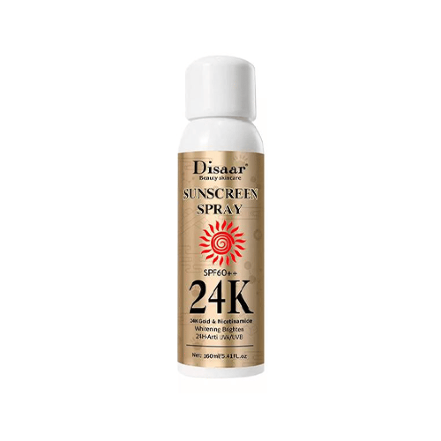 ديسار بخاخ واقي شمس بعامل حماية 60 SPF بخلاصة الذهب عيار 24 ـ160مل