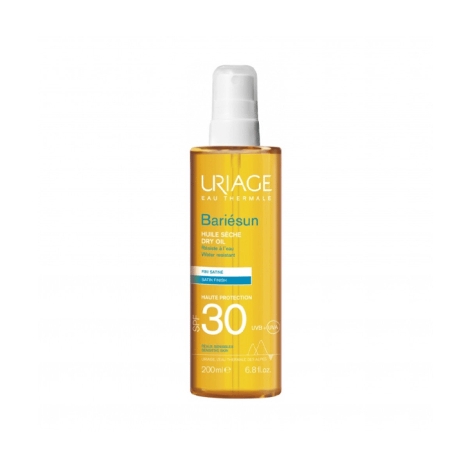 يورياج باريسون بخاخ زيتي جاف واقي من اشعة الشمس فوق البنفسجيه بعامل حمايه SPF30 مقاوم للماء ومناسب للبشره الحساسه 200مل