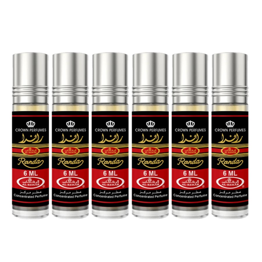 عطر راندا من الرحاب 6 حبات 6 مل