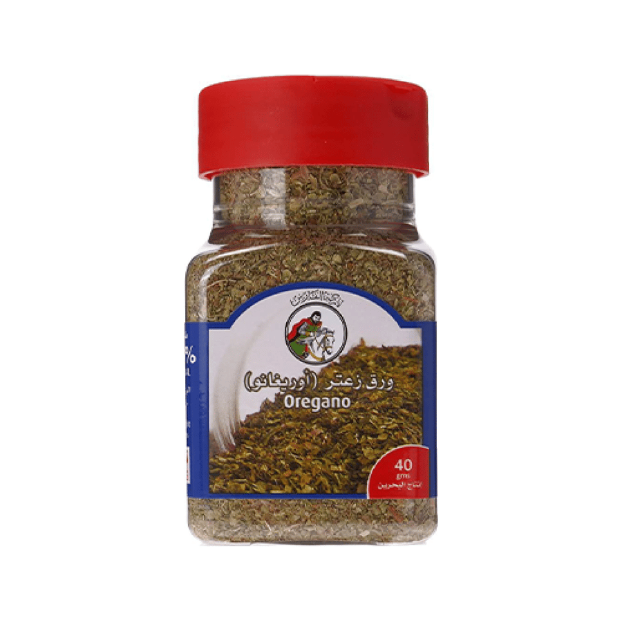 ورق زعتر (أوريغانو) ماركة الفارس40 جرام انتاج البحرين