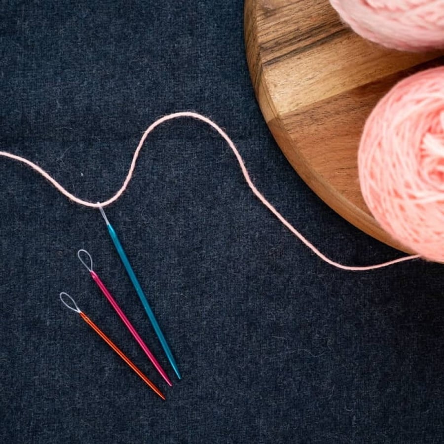 ابر الصوف و التباستري من KnitPro