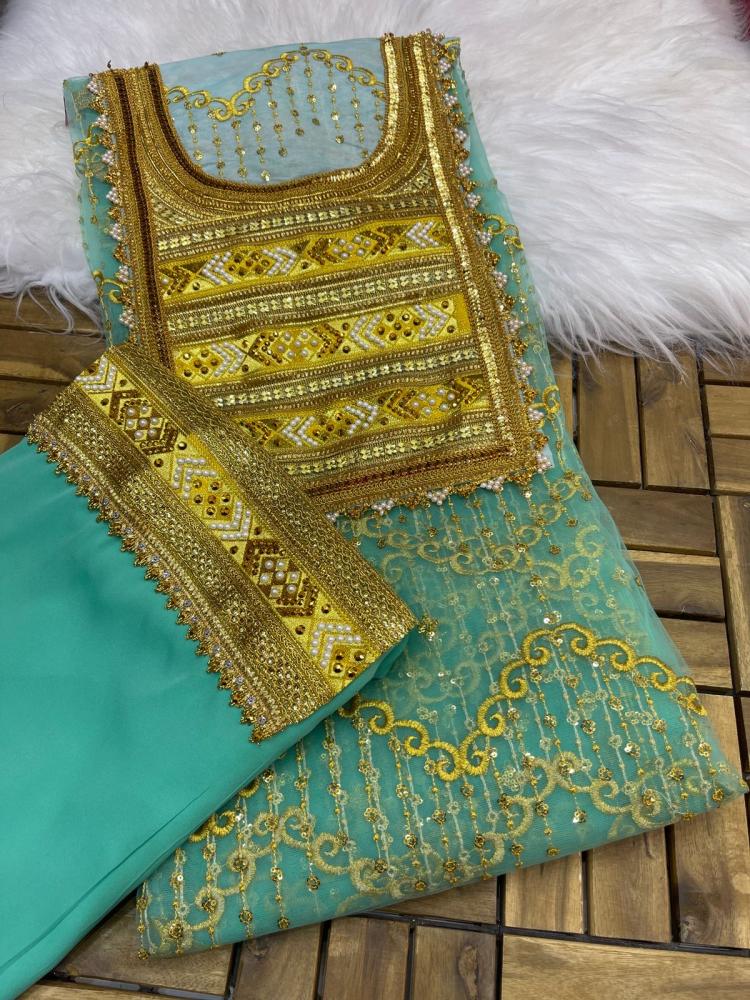 شيفون اماراتي شامل بطانه