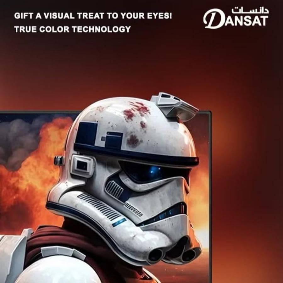 Dansat 55-inch QLED Smart 4K TV with Google TV system - 120Hz refresh rate - Model DTD55QLED120HZ