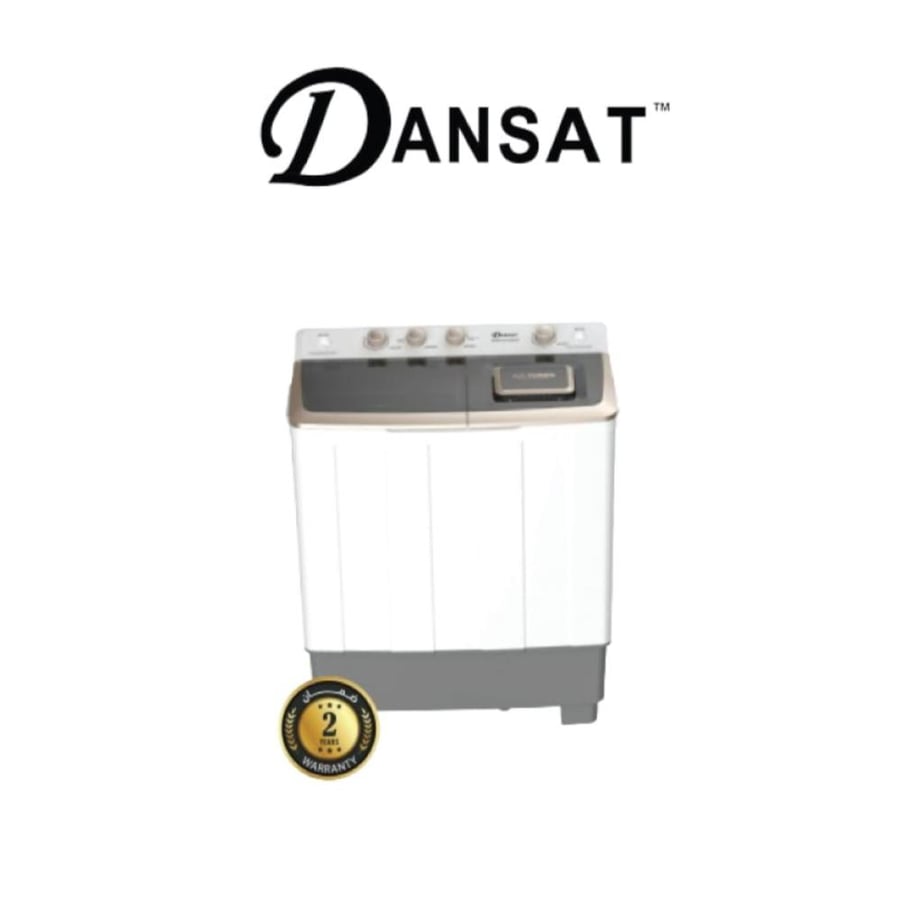 غسالة ملابس حوضين دانسات 8.5 كيلو - موديل DAN9TW