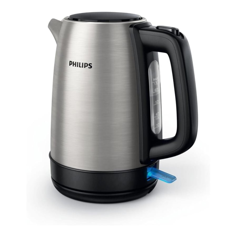 Philips kettle, daily set, capacity 1.7 liters, steel, model HD9350/92