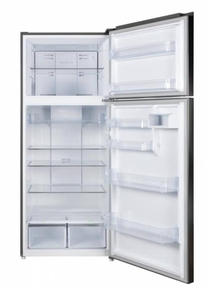 General Goldie refrigerator, two doors, 20.5 feet, 580 liters, inverter, stainless steel, GG621NF