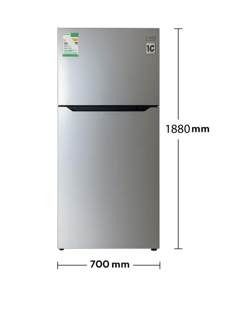 General Goldi refrigerator 16.4 foot inverter – 463 liters – silver | GRM463NF