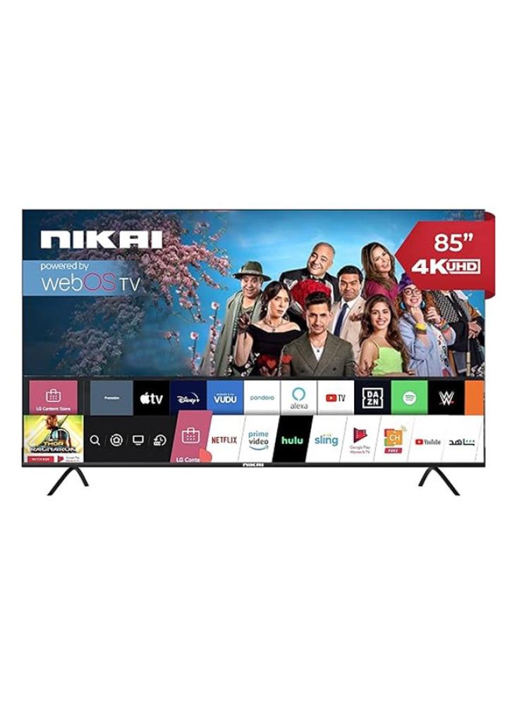 85-inch Smart Nikai screen (LED 4K UHD – WebOS)