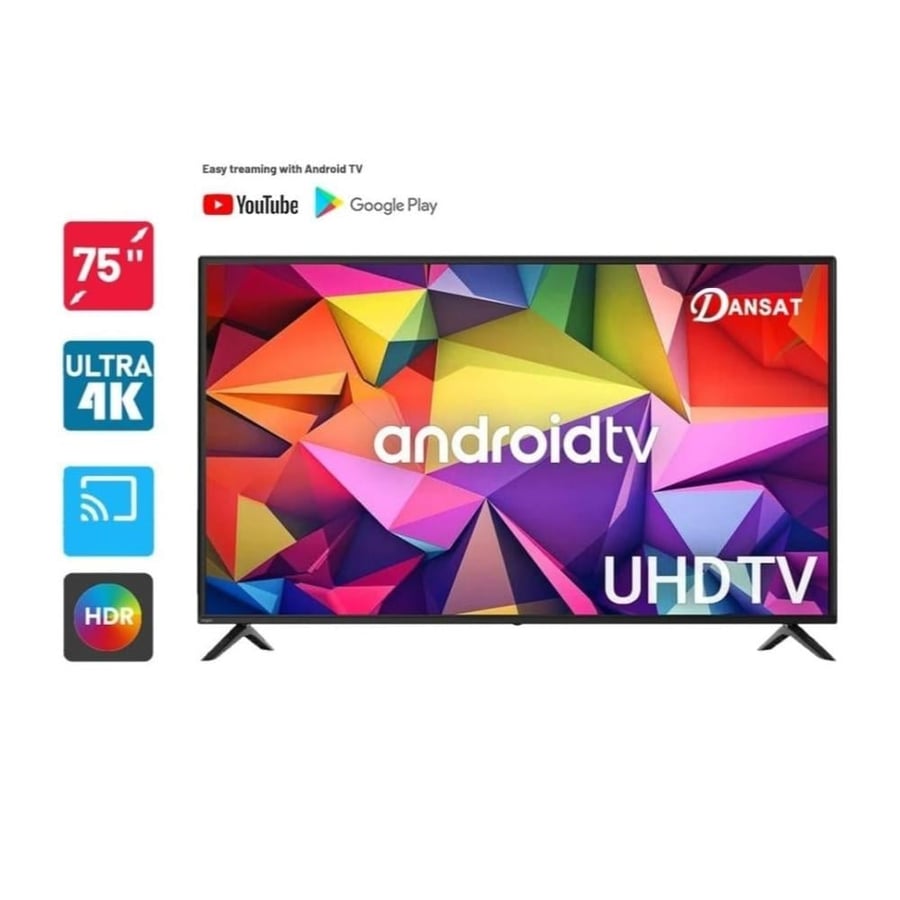 شاشة دانسات 75 بوصة 4K سمارت أندرويد