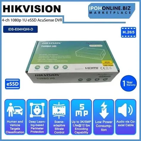 DVR هيكفيجن AcuSense بسعة 1 تيرابايت eSSD