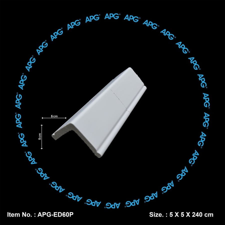 زاوية جدارية فايبر 5×5 سم - APG-ED60P