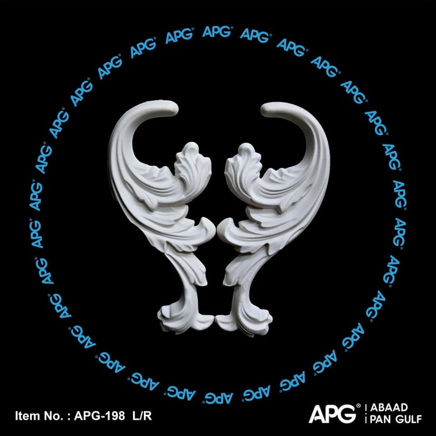 حلية فوم 8×20 سم - APG-198- (طقم حبتين يمين ويسار)