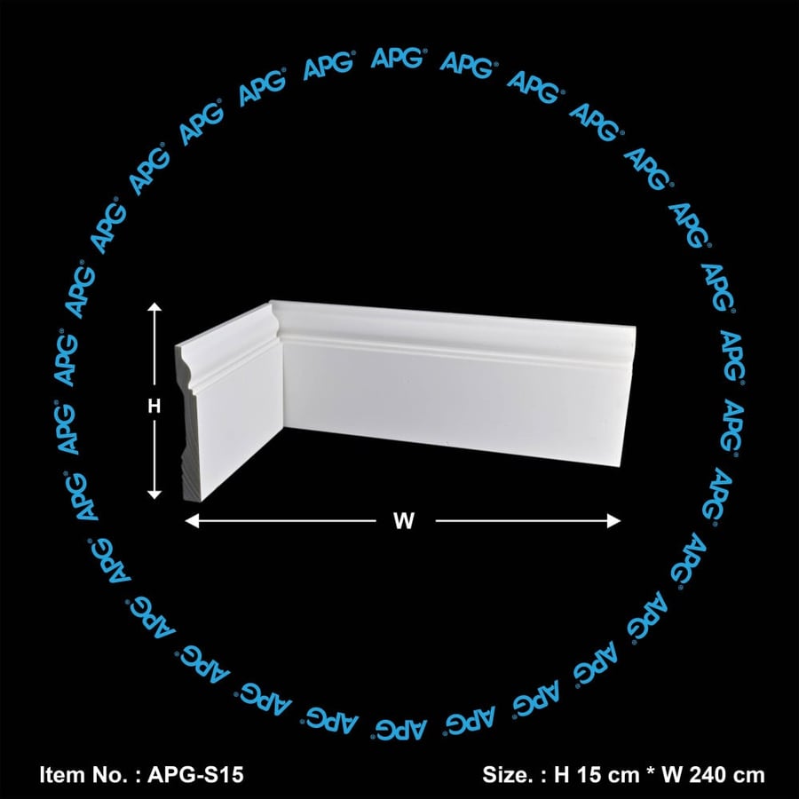 وزرة فوم 15 سم APG-S15