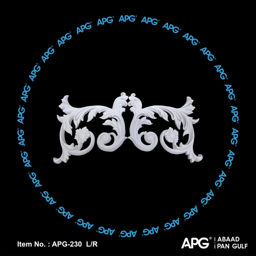 حلية فوم  23×24 سم - APG-230 (طقم حبتين يمين ويسار)