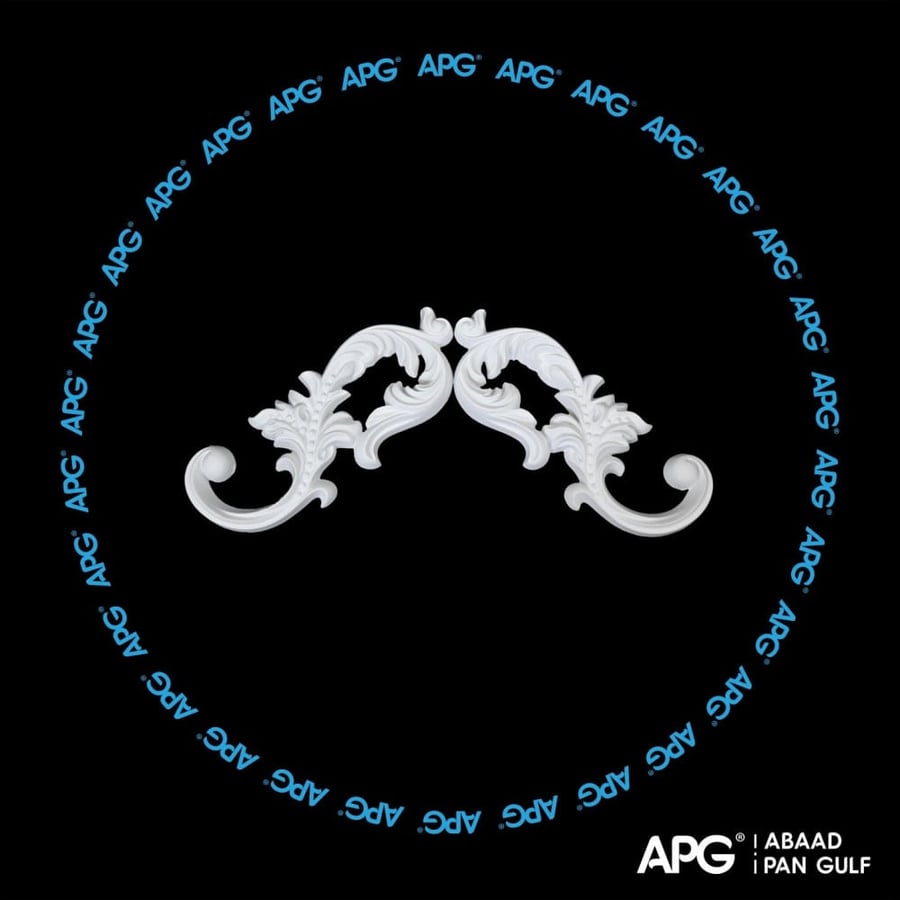 حلية فوم - 8×20 سم - APG-155 - (طقم حبتين يمين ويسار)