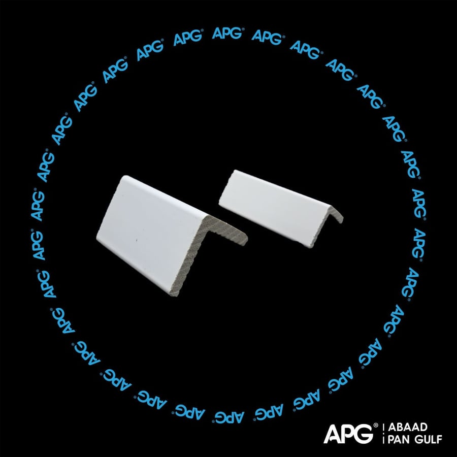 زاوية جدارية فايبر  3×3 سم - APG-ED40P