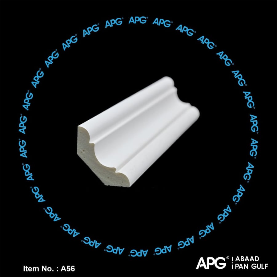 وزرة باركيه - زاوية جدار فوم - 3×3 سم - A56