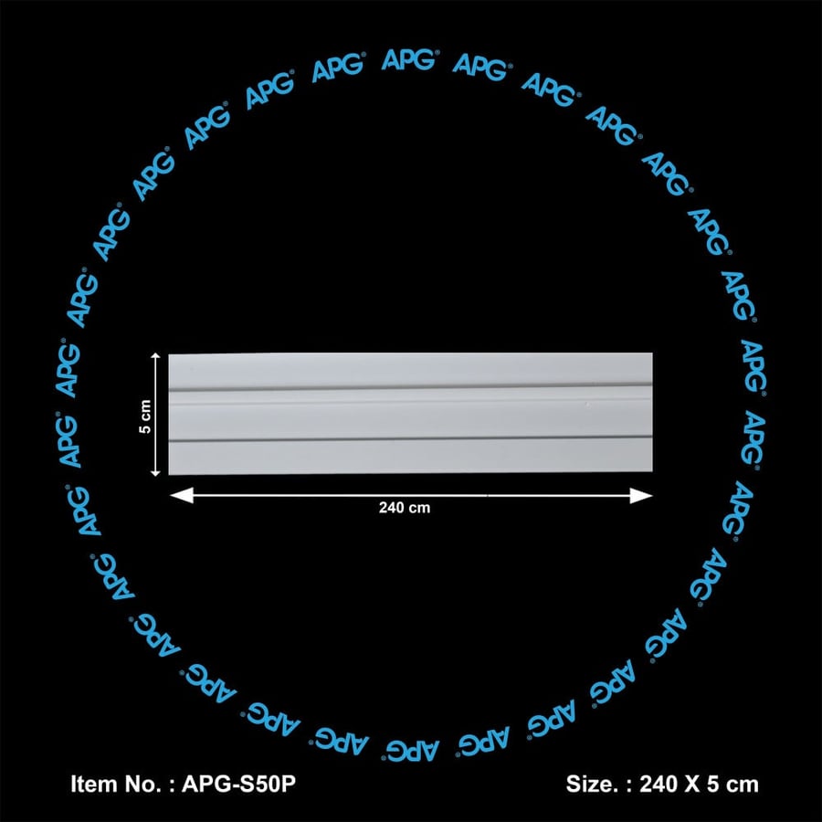 وزرة - حزام - اطار مراية فايبر  5 سم APG-S50P