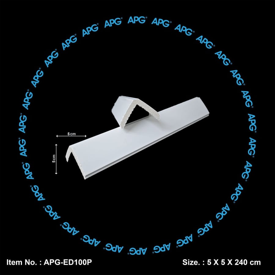 زاوية جدارية فايبر 5×5 سم - APG-ED100P