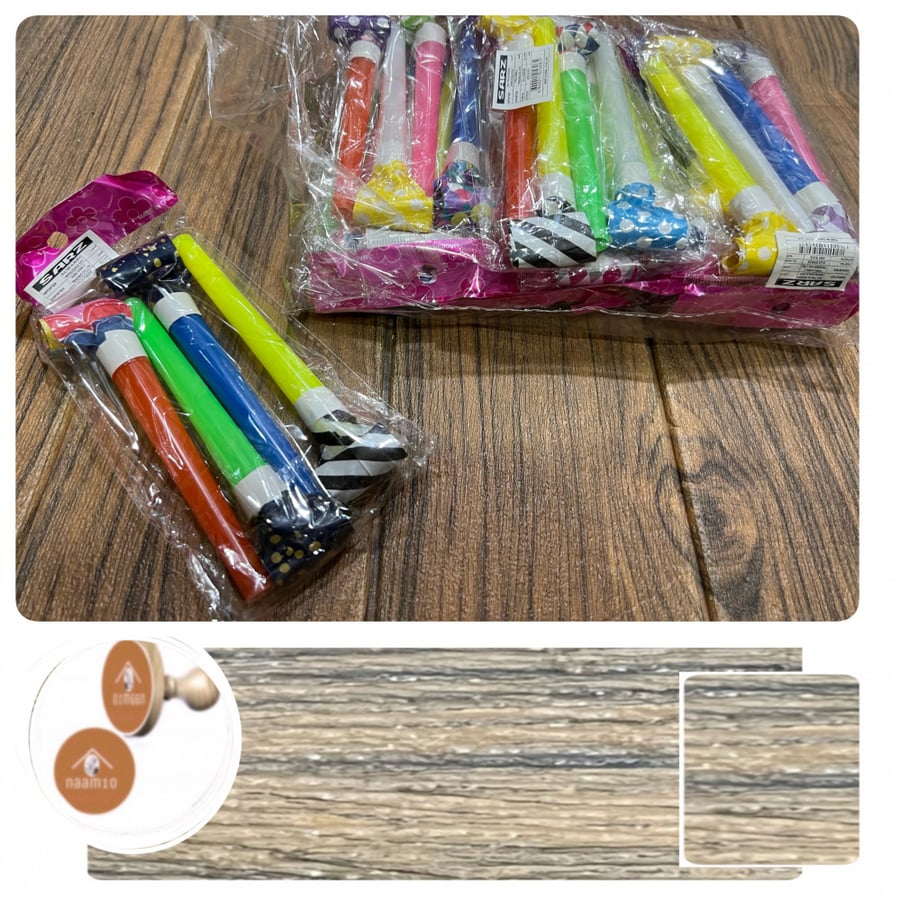 لعبة بالون اللسان (4 حبات)