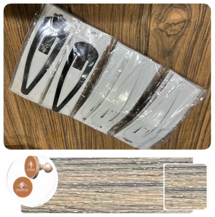 A dozen large hair elastics