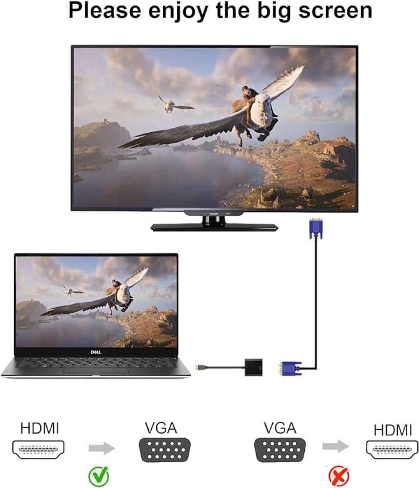 محول hdmi الى vga