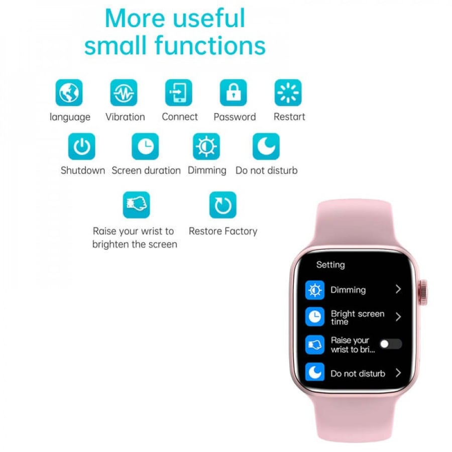 ساعة شبيهة ابل hw22 pro max
