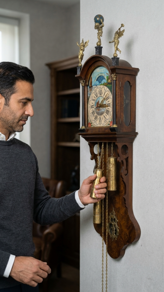 ساعة جدارية هولندية (ساعة القديس)