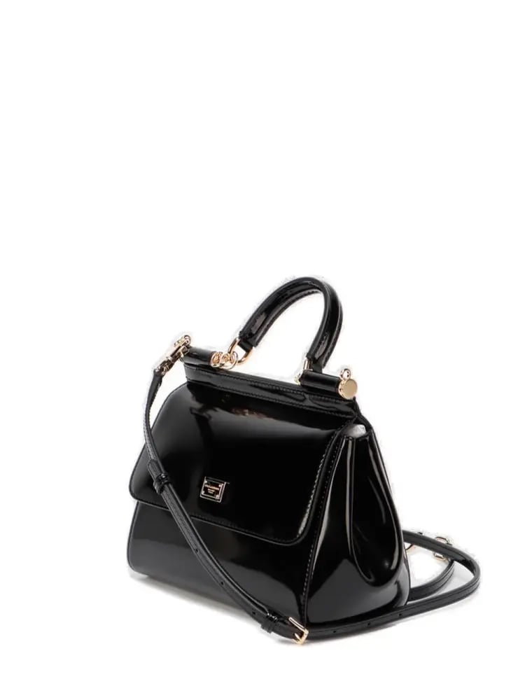 Dolce Gabbana bag black shiny