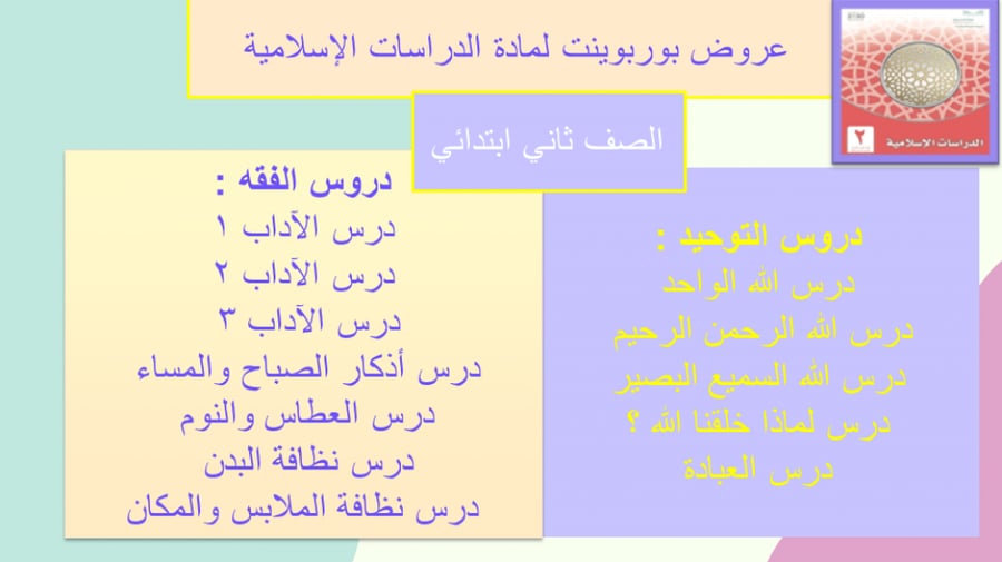عروض الدراسات الإسلامية