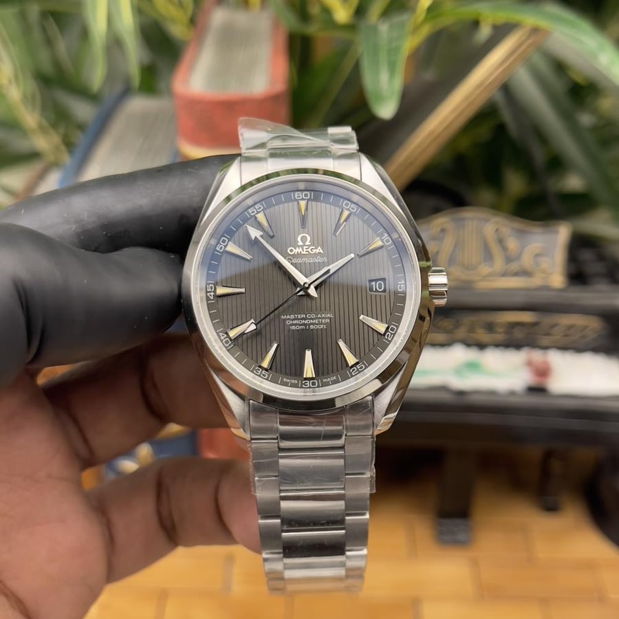أوميغا سي ماستر أكوا تيرا أسود | ماستر كواليتي