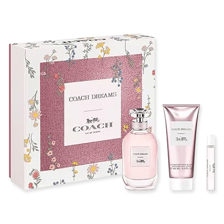 كوتش دريمز مجموعة هدايا عطر 90 مل  عطر 7 مل  لوشم للجيم 100 مل
