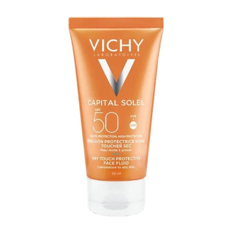 واقي شمس كابيتل سولاي كريم بعامل حماية (SPF 50) من فيتشي - 50 مل