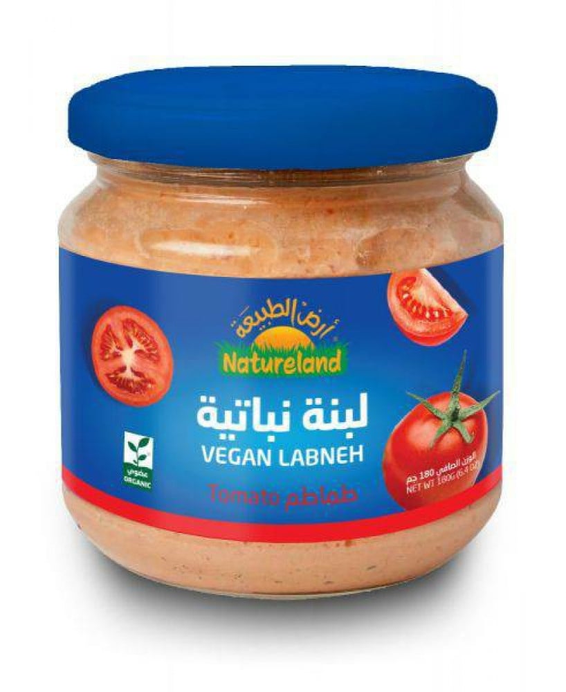 لبنة نباتية طماطم ارض الطبيعة 250جم عضوي